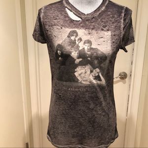 Distressed “Breakfast Club” Embellished Shirt